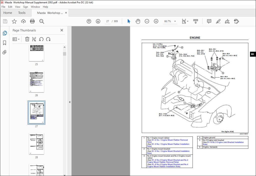 Mazda Workshop Manual Supplement Pdf Download Heydownloads