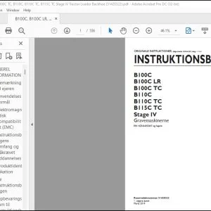 New Holland B100C B100C LR B100C TC B110C B110C TC B115C TC Stage IV Gravemaskinerne INSTRUKTIONSBOG 51420322 - PDF DOWNLOAD