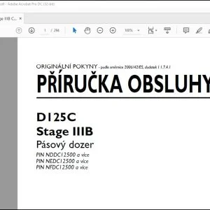 New Holland D125C Stage IIIB Pásový dozer PRÍRUCKA OBSLUHY 47742318 - PDF DOWNLOAD
