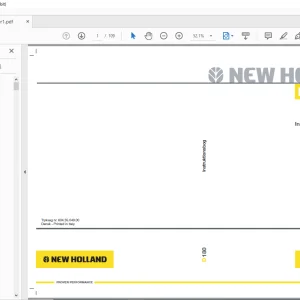 New Holland Dozer D180 Bulldozer med bæltetræk Instruktionsbog 604.35.049.00 - PDF DOWNLOAD