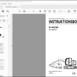 New Holland E140CSR Larvebånd INSTRUKTIONSBOG 47399271 - PDF DOWNLOAD
