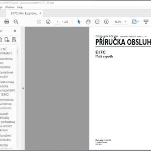 New Holland E17C Malá rypadla PRÍRUCKA OBSLUHY 51680355 - PDF DOWNLOAD