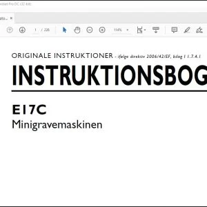 New Holland E17C Minigravemaskinen INSTRUKTIONSBOG 51698753 - PDF DOWNLOAD
