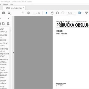 New Holland E18C Malá rypadla PRÍRUCKA OBSLUHY 51557379 - PDF DOWNLOAD