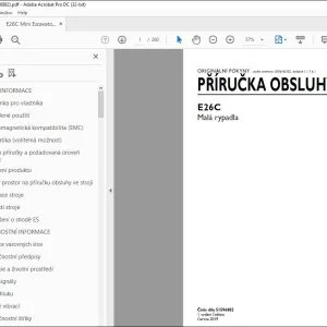 New Holland E26C Malá rypadla PRÍRUCKA OBSLUHY 51596882 - PDF DOWNLOAD