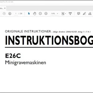 New Holland E26C Minigravemaskinen INSTRUKTIONSBOG 51596863 - PDF DOWNLOAD