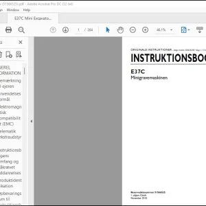 New Holland E37C Minigravemaskinen INSTRUKTIONSBOG 51566525 - PDF DOWNLOAD