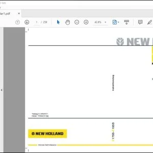 New Holland Kobelco E175B E195B Instruktionsbog 87637011 - PDF DOWNLOAD