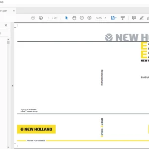 New Holland Kobelco E215B-E245B Excavator Instruktionsbog 87618864 - PDF DOWNLOAD
