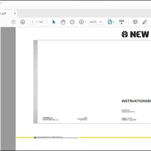 New Holland L150 TIER 3 MINILÆSSER INSTRUKTIONSBOG 84146932 - PDF DOWNLOAD