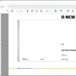New Holland L175 C175 TIER 3 MINILÆSSER INSTRUKTIONSBOG 84152688 - PDF DOWNLOAD