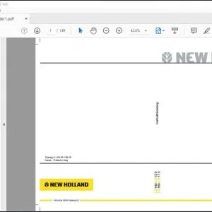 New Holland LS140 LS150 LS160 LS170 Instruktionsbog 604.35.196.02 - PDF DOWNLOAD