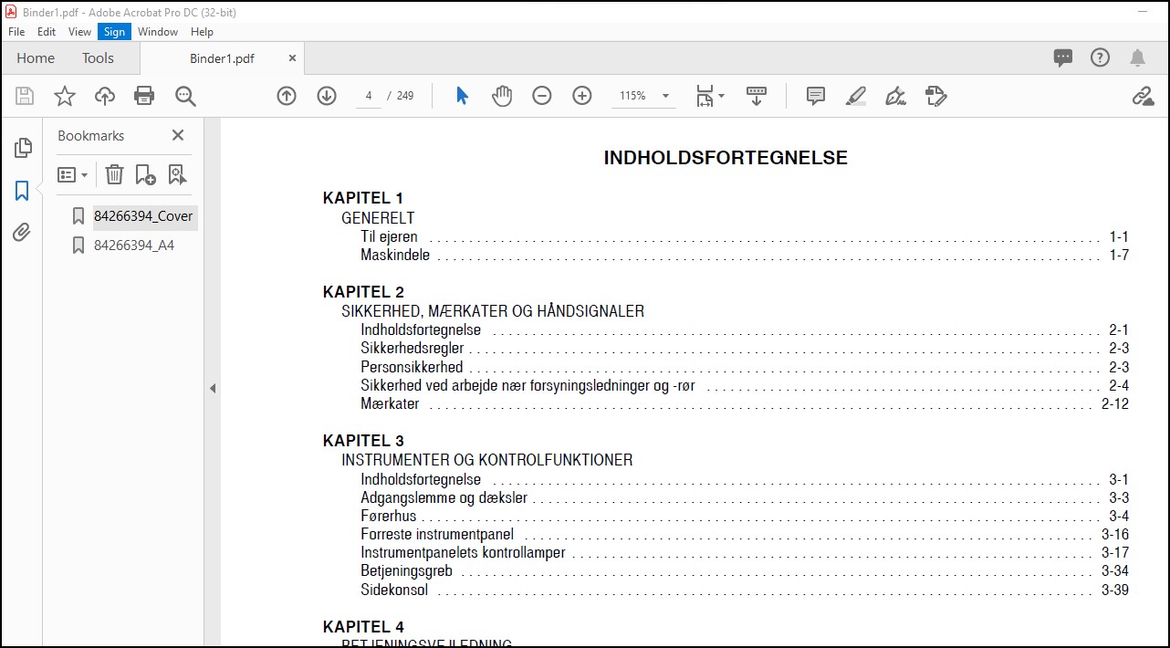 New Holland W170B W190B Hjullæsser INSTRUKTIONSBOG 84266394 - PDF ...