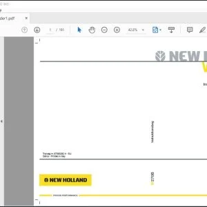 New Holland W270B Instruktionsbog 87563282A - PDF DOWNLOAD