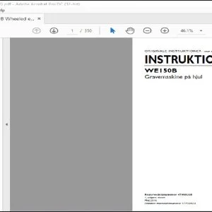 New Holland WE150B Gravemaskine på hjul INSTRUKTIONSBOG 47986306 - PDF DOWNLOAD