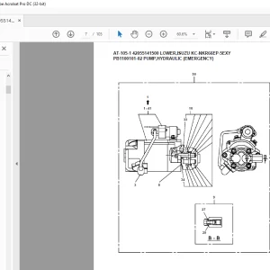 Tadano Crane AT-105-1 42055141500 LOWER ISUZU KC-NKR66EP-5EXY Spare Parts Catalog Manual - PDF DOWNLOAD