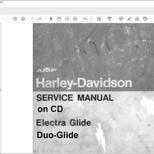 1959-1969 Harley Davidson Electra Glide Duo-Glide Service Manual - PDF DOWNLOAD