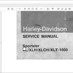 1970-1978 Harley Davidson Sportster XL XLH XLCH XLT-1000 Service Manual 99484-78 - PDF DOWNLOAD