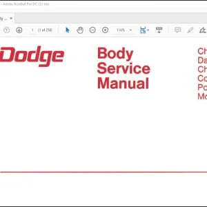 1971 Dodge Challenger Dart Charger Coronet Polara Monaco Body Service Manual - PDF DOWNLOAD