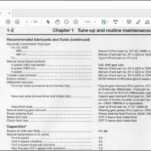 1980-1995 Ford F150-F350 & Bronco Pick Up-Complete Service Manual - PDF DOWNLOAD