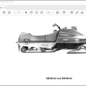 1981 Kawasaki Drifter SB340-A2 & SB440-A5 Shop Manual Supplement - PDF DOWNLOAD