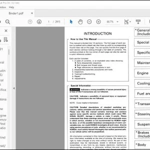 1991-1995 Acura Legend Service Manual - PDF DOWNLOAD