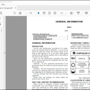 1999 Dodge Neon Complete Service Manual - PDF DOWNLOAD