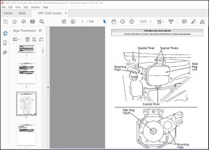 2001 Mercedes-Benz ML320 Complete Service Manual - PDF DOWNLOAD ...