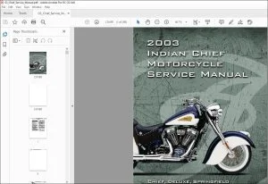 2003 Indian Chief Motorcycle Service Manual - PDF DOWNLOAD