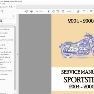 2004-2006 Harley Davidson XL Sportster Service Manual - PDF DOWNLOAD