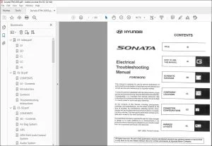 2005 Hyundai Sonata Electrical Troubleshooting Manual - PDF DOWNLOAD