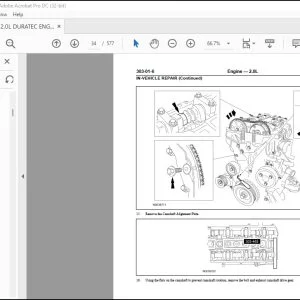 2009 Ford Focus 2.0L Duratec Engine Manual - PDF DOWNLOAD