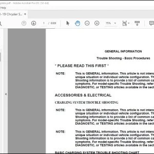 2011 Chrysler 300 3.0L Turbo Diesel Complete Service Manual - PDF DOWNLOAD