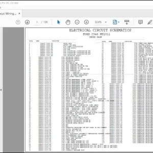2011 Ford Focus C346 Electrical Circuit Schematic Manual - PDF DOWNLOAD