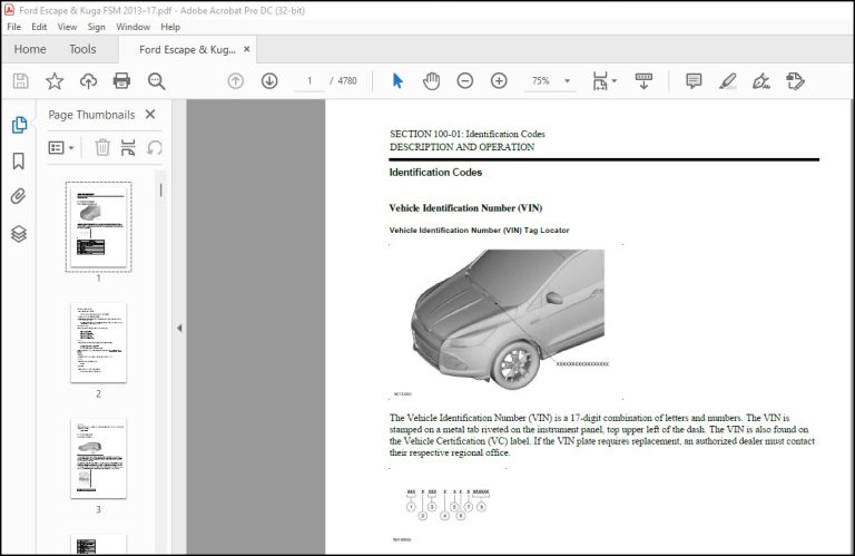 2013 ford escape repair manual free