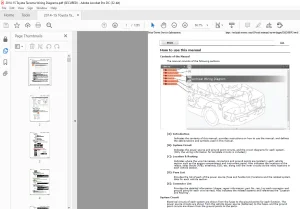 2014-2015 Toyota Tacoma Wiring Diagram Manual - PDF DOWNLOAD