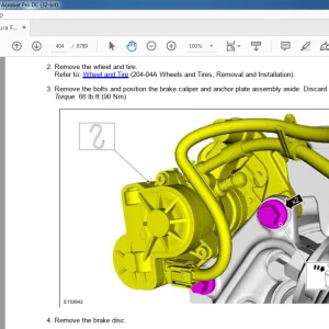 2015 Ford Edge & Endura Factory Service Manual - PDF DOWNLOAD