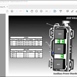 2018-2019 Jeep Wrangler (JL) Electrical Wiring Diagram Manual - PDF DOWNLOAD