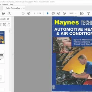 Automotive Heating & Air Conditioning Systems Manual - PDF DOWNLOAD