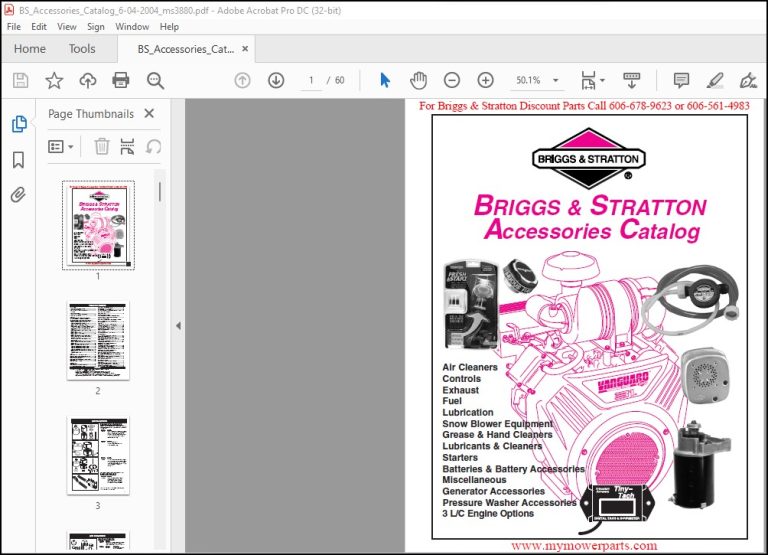 Briggs And Stratton Vanguard V Twin Repair Manual Pdf