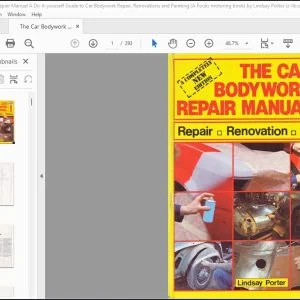 Car Bodywork Repair Manual - PDF DOWNLOAD