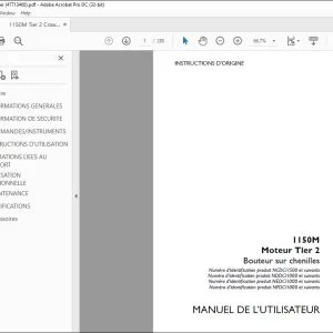 Case 1150M Moteur Tier 2 Bouteur sur chenilles MANUEL DE L’UTILISATEUR 47713466 - PDF DOWNLOAD (French)