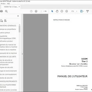 Case 1650M Tier 2 Bouteur sur chenilles MANUEL DE L’UTILISATEUR 48147739 - PDF DOWNLOAD (French)