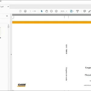 Case 621E TIER III Cargadora de ruedas Manual del operador 84122996A - PDF DOWNLOAD (Spanish)