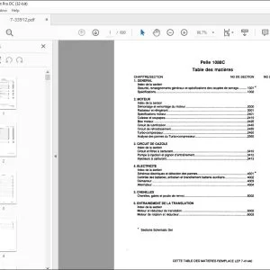 Case Pelle 1088C Service Manual 7-41441 - PDF DOWNLOAD (French)