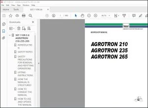 DEUTZ-FAHR AGROTRON 210 AGROTRON 235 AGROTRON 265 Workshop Manual - PDF DOWNLOAD