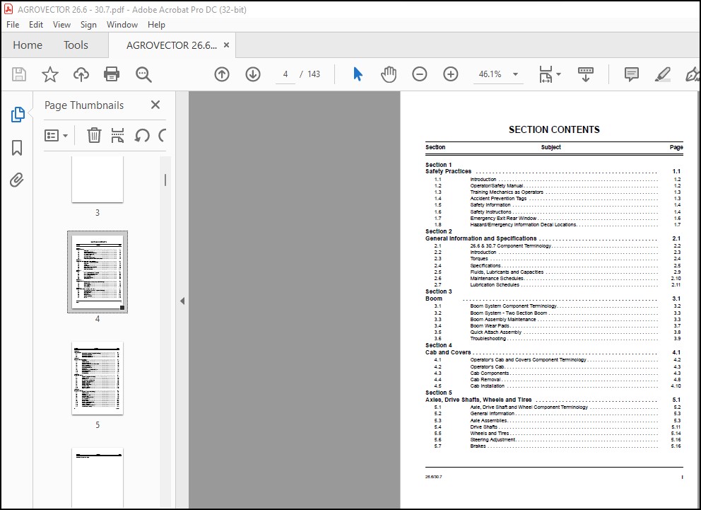 DEUTZ-FAHR Agrovector 26.6 30.7 Workshop Manual - PDF DOWNLOAD ...