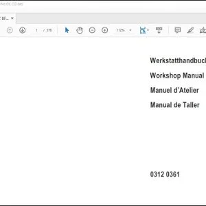 DEUTZ-FAHR Diesel Engine BFM 2012 Workshop Manual - PDF DOWNLOAD