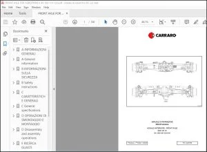 DEUTZ-FAHR Front Axle AGROTRON K 90 100 110 120 Repair Manual CA357358 - PDF DOWNLOAD