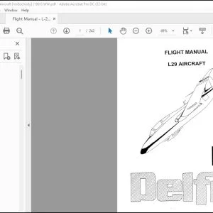 Delfin L29 Aircraft Flight Manual - PDF DOWNLOAD